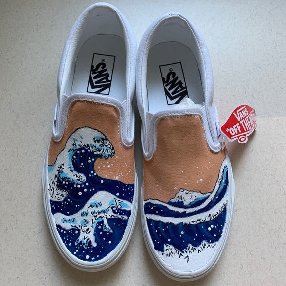 painted vans shoes